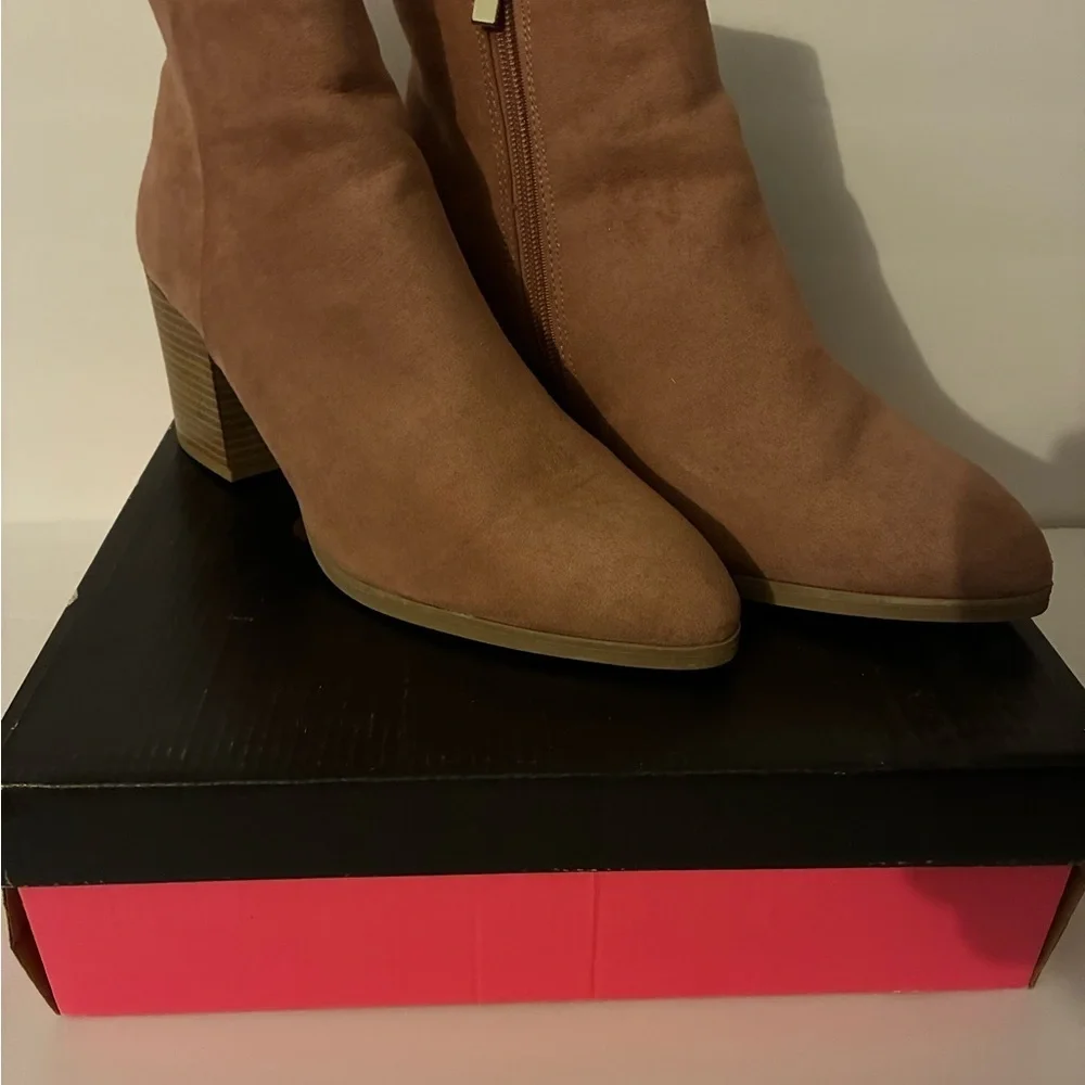 Women's Pink Mauve Ankle Boots